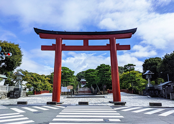 鶴岡八幡宮三の鳥居