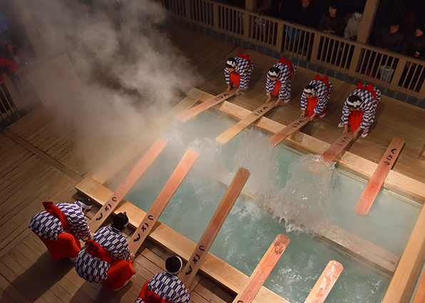 熱乃湯「湯もみ」